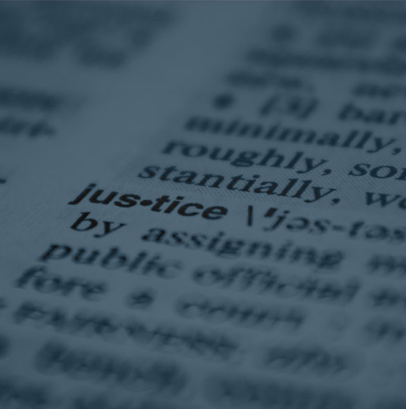 Want to know what that acronym stands for? Find those, plus definitions for key justice terms.